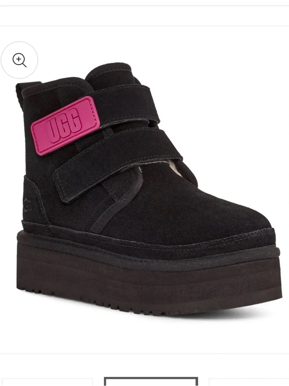 UGG big kids Neumel Platform Black